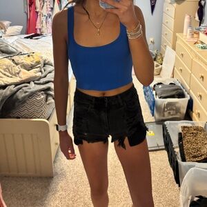 Black Kancun Jean Shorts – Size 27